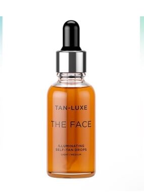 NEW Tan-Luxe The Face Mini Illuminating Self-Tan Drops - Light/Medium 10ml